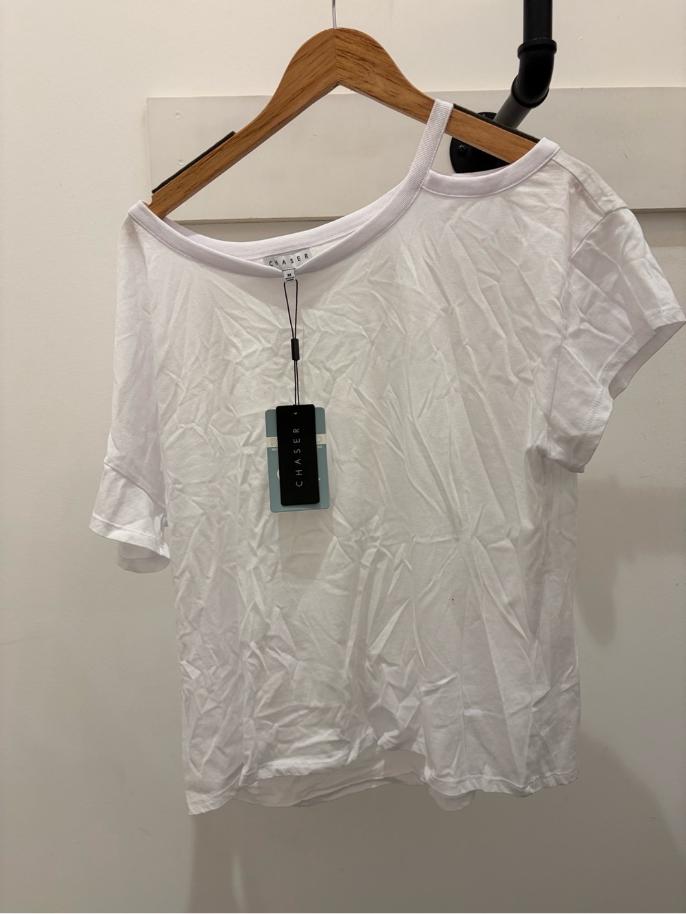 Chaser White Short Sleeve Crew Tee PM